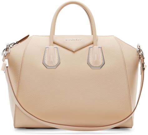 givenchy beige medium waxy antigona bag|givenchy antigona shopper.